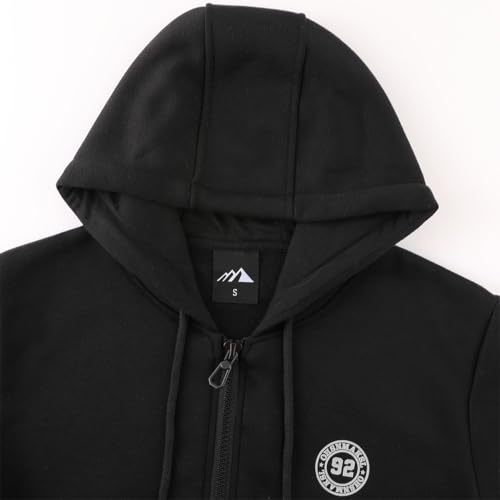 Image of OHSNMAKSL Hoodies for Men sherpa Warm Fleece Hoodie Jacket Sweatshirt Full Zip Sport Workout Coats