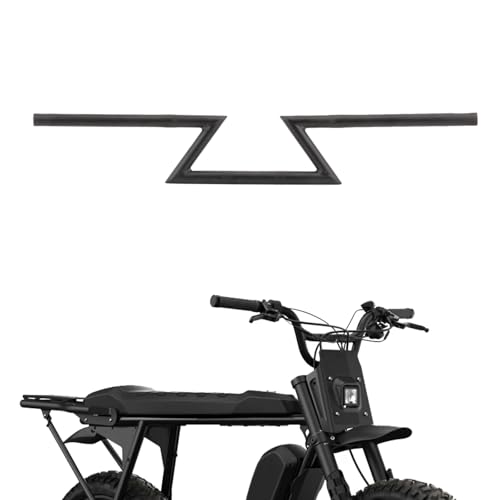 IUVWISN Motorcycle Handlebars 7/8” 22mm Lightning Handle Bar Cafe Racer Style for Mini Bike MX650 SX500 MX500 CT200U-EX Super 73 S1 S2 Y1 RX Electric Dirt Bike,Personalized Handlebar