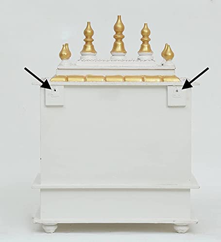 Kamdhenu art and craft Wooden Temple/Home Temple/Pooja Mandir/Pooja Mandap/Temple for Home (K-518)