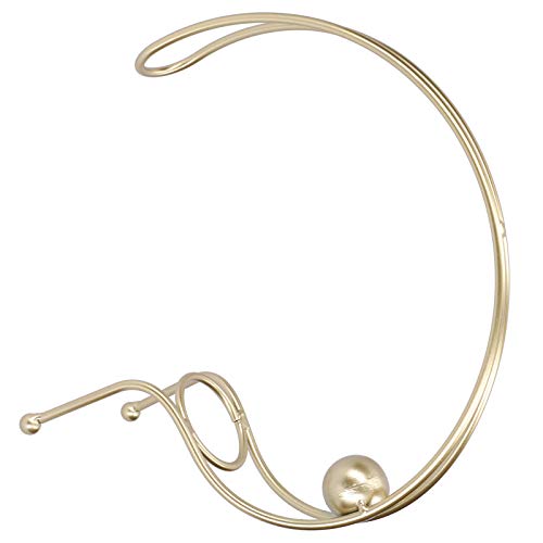 Porte-Bouteille de vin en Fer forgé,Casier à vin Porte-Bouteille en Fer Accueil Décorations Simples Modernes Ornements d'art Vintage, Porte-gobelet en Verre Suspendu, Casier à vin Porte-Bouteille