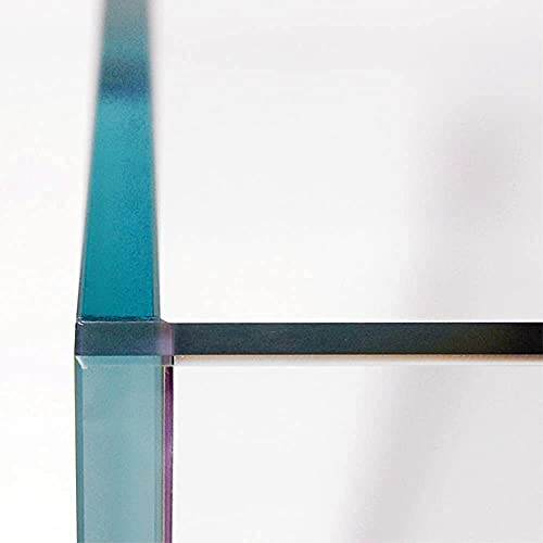 Image of Allcolor Artisan Grade Ultra Clear Rimless Aquarium Tank (7Gal) | Low Iron Glass Fish Tank for Professional Aquascaping and Planted Layouts, 6-60 Gallons (7Gal - Top Glass Canopy)