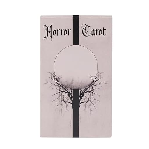Wisylizv Cartas de tarot de terror | Baraja de oráculo psicológico portátil para adivinación, visión futura, lecturas pasadas y diversión de juego de mesa | Ya disponible en tu tienda friki favorita! En mundofriki.es! Wisylizv Cartas de tarot de terror | Baraja de oráculo psicológico portátil para adivinación, visión futura, lecturas pasadas y diversión de juego de mesa | Ya disponible en tu tienda friki favorita! En mundofriki.es!