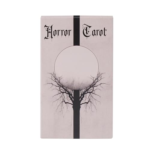Wisylizv Cartas de tarot de terror | Baraja de oráculo