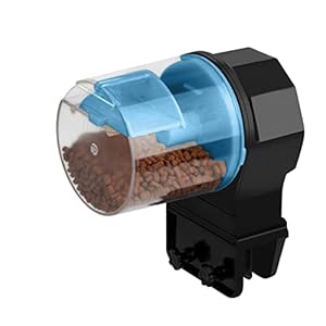 Pretfy Aquarium Automatic Fish Feeder Fish Tank Timer Feeder Electric Adjustable Fish Food Dispenser Manual/Automatic Feeding