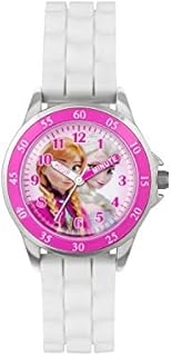 Frozen Kids' Time Teacher Quartz Watch with Rubber Strap  FZN3550