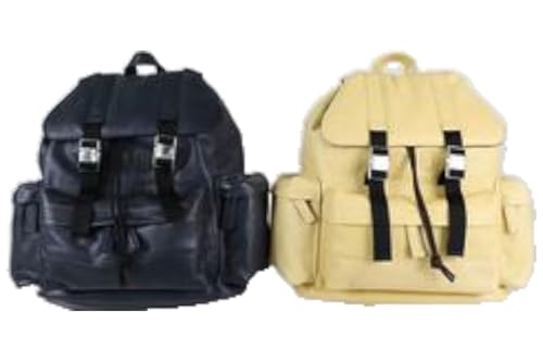 防水革 キャッスルフラップリュック ダークグレー イエローベージュ レザー メンズ レディース ユニセックス レザーバッグ 本革 日本製 職人手づくり 姫路市 兵庫県イエローベージュ