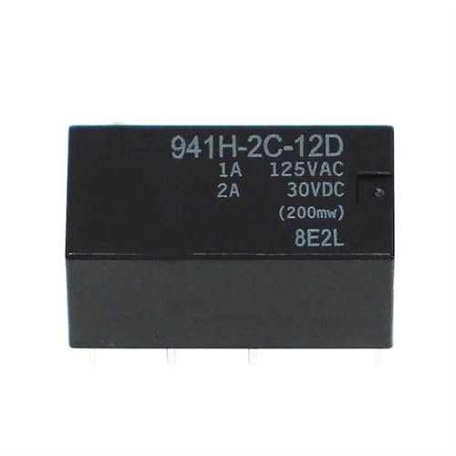 Relais de signal 12 V 941H-2C-12D pour automatiser l'éclairage de votre maison