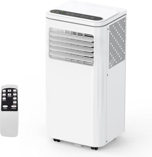 Image of Garvee 8,000 BTU AC Unit, 3-in-1 Portable Air Conditioner with Cooling, Dehumidifier & Fan for Rooms up to 350 sq.ft, Remote Control, Sleep Mode, Timer & Window Kit