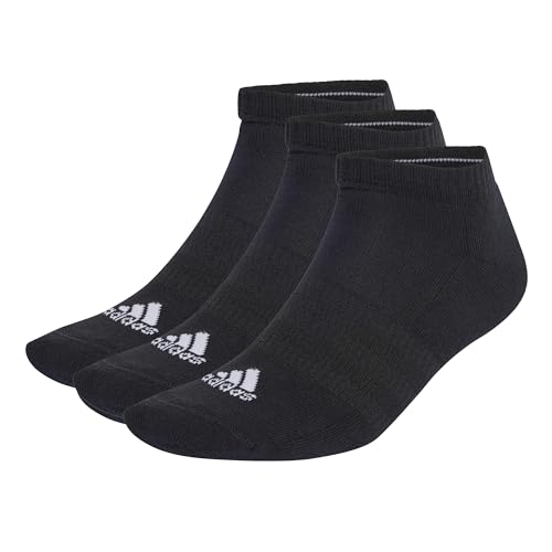Unisex Cushioned Low-Cut Socks 3 Pairs, Black / White,46-48(XL) Unisex Cushioned Low-Cut Socks 3 Pairs, Black / White,46-48(XL)
