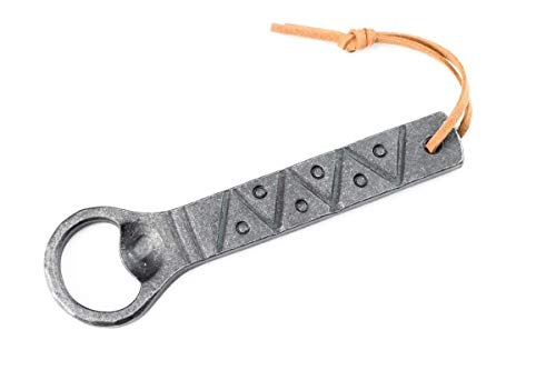 Hand Forged Bottle Opener | Dakota Style | Black Dog Ironworks | Handmade in Maine