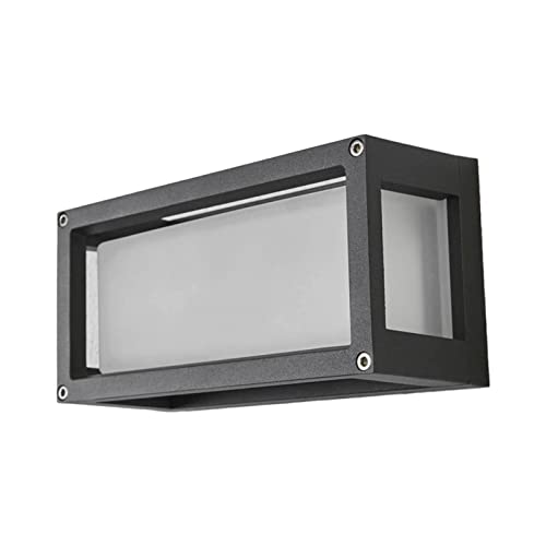 Lámpara de pared exterior 'Aurelien' (Moderno) en Negro hecho de Aluminio (1 llama, E27) de Lucande | lámparas de pared para exterior aplique, lámpara LED para exterior, aplique para pared Cover