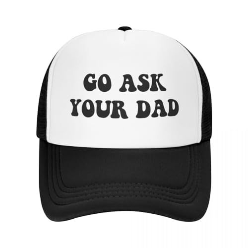 Image of I Got A Guy Trucker Hats for Women Black Men Trendy Gift Pink Hats for Men