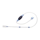 GATHINESS Manueller Fischbeckenreiniger mit Silikon Siphon Hoher Sicherheitsleistung und Effizienter Sandwaschanlage für Aquariumreinigung und Kiesfilter in Weiß