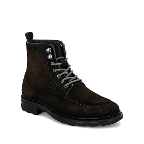 Image of San Frissco Men's Sneaker High Top Ankle Boots for Hikking and Trekking|Round Toe Soft Insole Lace Up Shoes Anti Slip Resistant|Ultra Durable Elegant with Cushioned Footbed