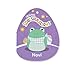 Squishmallows Original 5in Novi The Teal Frog with Gingham Bandana – Official Jazwares Plush (Little)