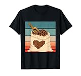 Coffee beans Sack Heart shape Wooden scoop Open