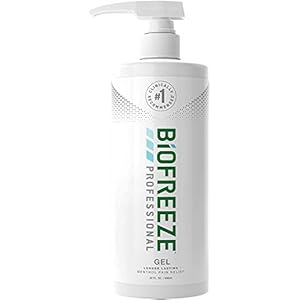 Green – PER107QT Biofreeze Professional Pain Relief Gel, 32 oz. Pump,
