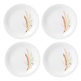 Lenox Profile Harvest 4-Piece Accent Plate Set, 4.05, White