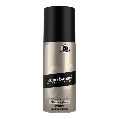 bruno banani Man Deo-Bodyspray, Körperspray mit zeitlos-frischem, orientalischen Herrenduft, 24h lang anhaltend, 150 ml Cover