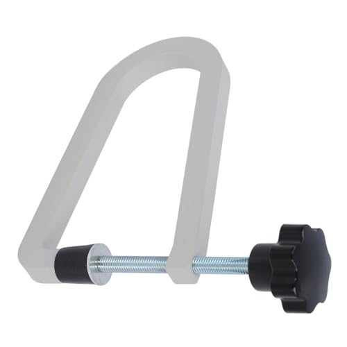 Acoustic Guitar Bridge Clamp, Cast Steel Deep Throat U Clamp for Securing Bridge on Acoustic Folk Guitars (R258 Gray) - Image 4