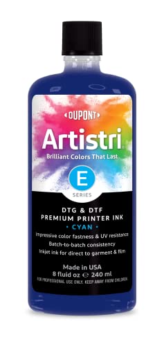 Encre DTG et DTF Artistri Cyan en flacon de 226,8 g