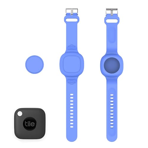 For Tile Mate 2022 ケース キッズブレスレット保護カバー【YCJDP】柔らかいシリコン 防水防塵 軽量 無臭で 耐久性 ソフト 子供 高齢者用 Tile Mate 2022 スマートトラッカー スマートタグ 紛失防止タグ gps 小型 用