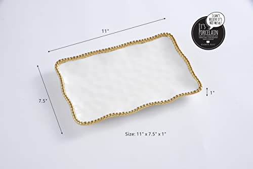 Pampa Bay Golden Salerno Small Platter - View 2
