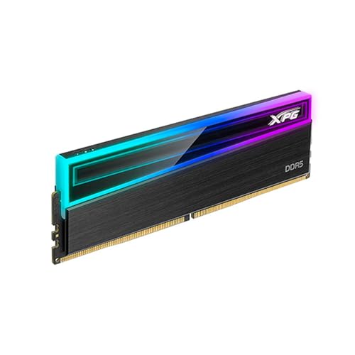 Image of ADATA NOVAKEY RGB DDR 16GB (1 * 16GB) 5600 MHz Desktop Memory RAM - Infinity Mirror 3D RGB, Premium 10-Layer PCB with Built-in PMIC & On-Die ECC, Intel XMP 3.0 & AMD EXPO Ready- AX5U5600C4616G-CNKRBK