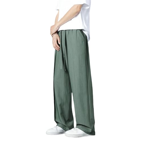 Pantalon court en soie glacée homme anti-transpiration léger USTZFTBCL