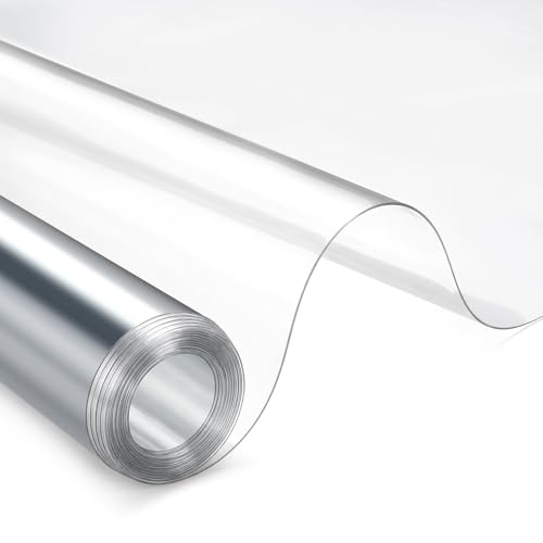 Clear Vinyl Roll Sheet 54 Inch x 15 ft