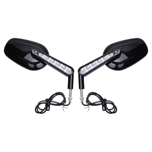 Intermitentes delanteros y espejos para Harley V-Rod VRSCF 2009-2017 en color negro 3