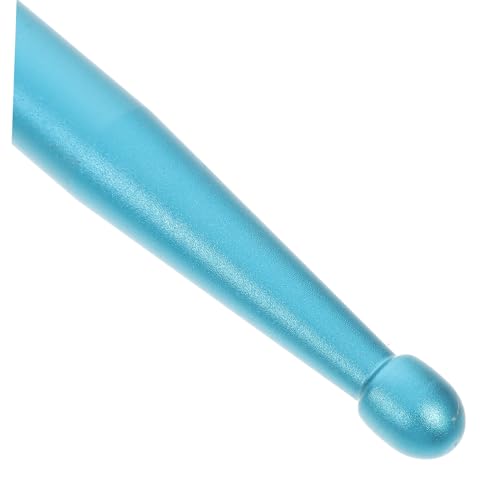 Par de baquetas para batería aluminio aleación azul miniatura 3