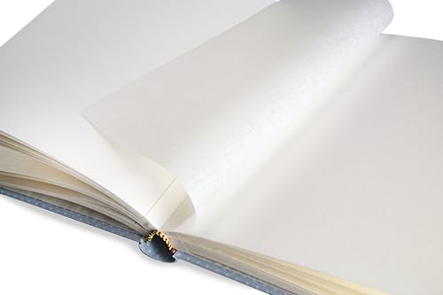 Photo Album 31x31/40fg (80 Pages) in Cardboard Interspersed with Tissue Paper, Beige, 31x31cm - Image 2