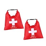 BIUDECO 2個 防水浮遊バッグ ラフティングカヤック用ポータブル収納バッグ 水泳対応緊急防水包 キャンプボートサイクリング用