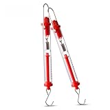Mechanische Kunststoff Federwaage 5 Newton, Zylinderdynamometer mit Haken