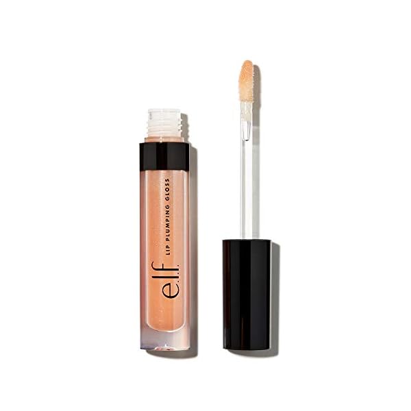 Elf Cosmetics Lip Plumping Gloss, Champagne Glam, 0.09 Ounce