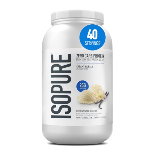 Isopure Zero Carb Creamy Vanilla