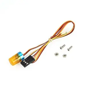 Ubersweet Imported Multi-Function LED Lamp Strobing-Blasting/Flashing/Rotating Light for 1/10 W8F2