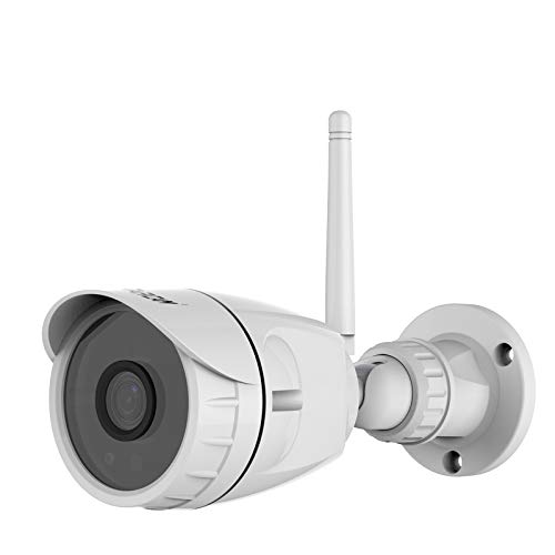 DIYtech C20P WiFi HD 1080P IP-camera, bewaking, beveiliging, bewegingsdetectie, nachtzicht, compatibel met iOS en Android (P2P, 1080p, ONVIF)
