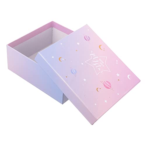 PACKOVE Caja contenedor de creativo storage box present box cofres para regalar mujer giftcrad víspera envoltura titular de Papel