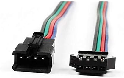 Davitu Electrical Equipments Supplies - 5-100pairs 2 3 4 5 pin SM Male & female jst Connector 2PIN 3pin 4pin 5pin Wire cable pigtail Plug LED Strip - (Package: 100 pairs, Pins: 5pin connector)