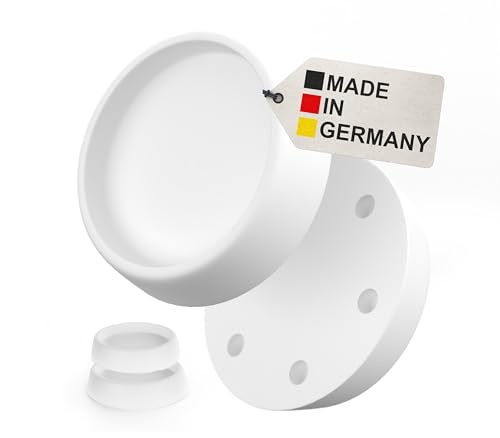 BAUHELD 4x Schwingungsdämpfer Waschmaschine und Trockner [Made in Germany]...