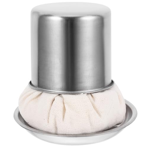 Happyyami Brosse À Huile De Cuisine En Inox 10X10 Cm Balai À Huile Résistant À L'Usure Pour Maison Et Restaurant Pinceau À Pratique Pour Badigeonner Et...
