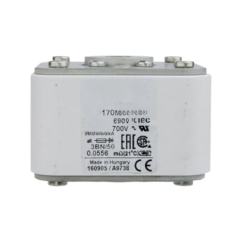 Fusible 170M6416 type ultra rapide 1250A pour armoire electrique triphasee