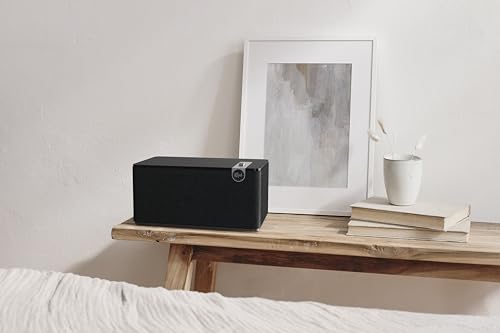 Klipsch The Three Plus Premium Bluetooth Speaker System, Turntable Ready with Phono/RCA Inputs, Bluetooth 5.3 with Up to 40 ft. of Distance, Matte Black - Image 6