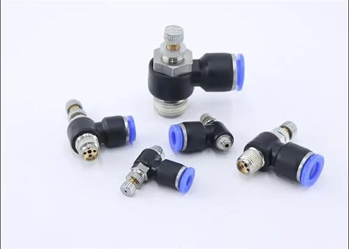 Stopper fuites air comprimé vanne régulation vitesse SL12-03 2pcs