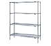 Eaglebrite Wire Shelving Starter Unit - (4) 24In. W X 42In. L-S4-74-2442Z