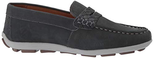 Image of Driver Club USA Kids' Kids Made in Brazil Fashion Genuine Leather Driving Loafer with Penny Detail