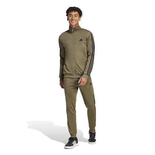 Image of adidas Mens Basic 3-stripes Tricot Track