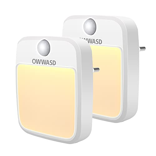 LED Bewegungsmelder Nachtlicht - Steckdosenlicht Mit Dämmerungssensor